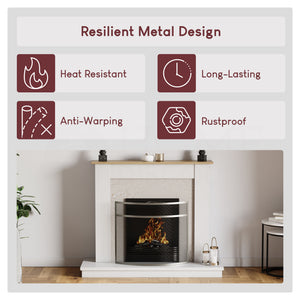 Buckton Fire Guard - Nickel