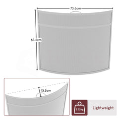 Buckton Fire Guard - Nickel