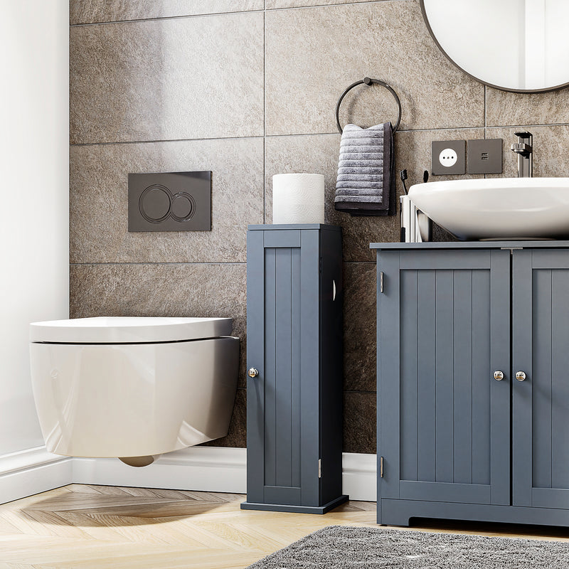 Toilet Roll Cupboard, Grey (FSC 100%)