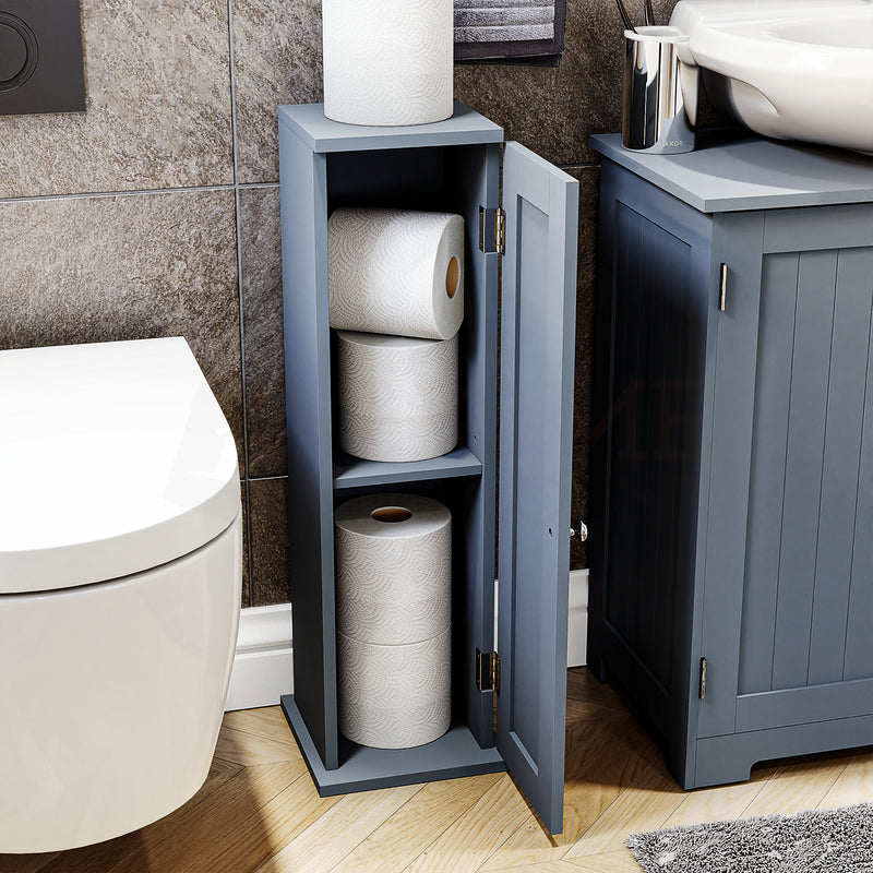 Toilet Roll Cupboard, Grey (FSC 100%)