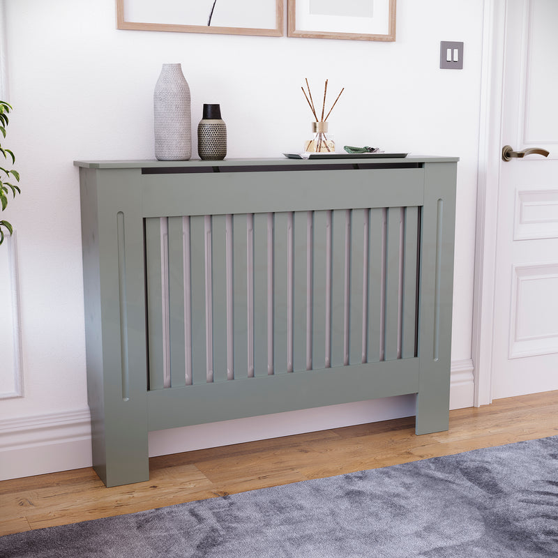 Chelsea Radiator Cover - Grey, Medium