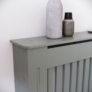Chelsea Radiator Cover - Olive Grey, Medium