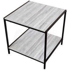 Brooklyn End Table - Grey