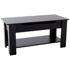 Lift Up Coffee Table, Black