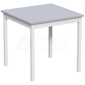 Yorkshire 2-Seater Dining Set - White & Grey