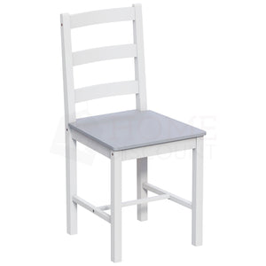 Yorkshire 2-Seater Dining Set - White & Grey