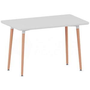 Batley 4-Seater Square Dining Table - White