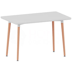Batley 4-Seater Square Dining Table - White