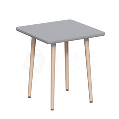 Batley 2 Seater Square Dining Table, Grey