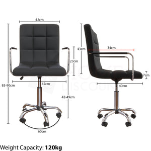 Calbo Office Chair, Black UKFR