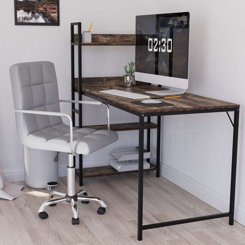 Vida Designs Calbo Office Chair, Grey