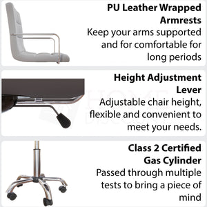 Calbo Office Chair, Grey UKFR