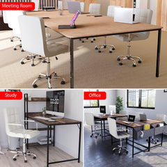 Vida Designs Calbo Office Chair, White
