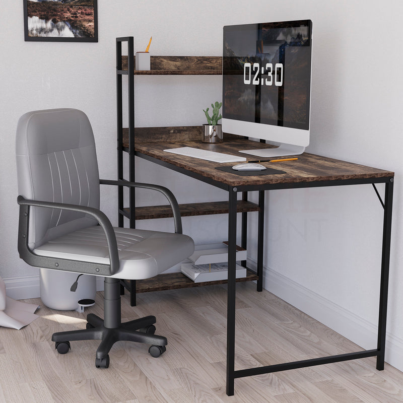 Vida Designs Morton Office Chair, Grey