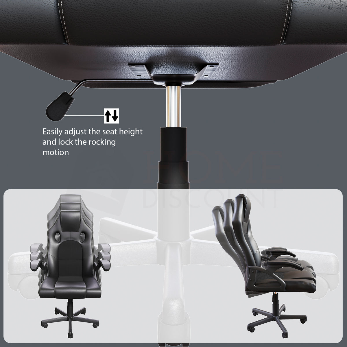 Coma Racing Gaming Chair, Black UKFR