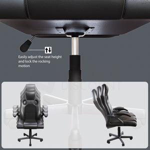 Coma Racing Gaming Chair, Black UKFR