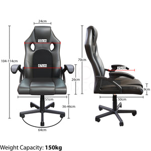 Coma Racing Gaming Chair, Grey UKFR