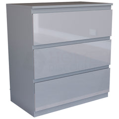 Glinton 3-Drawer Chest - Grey (FSC 100%)