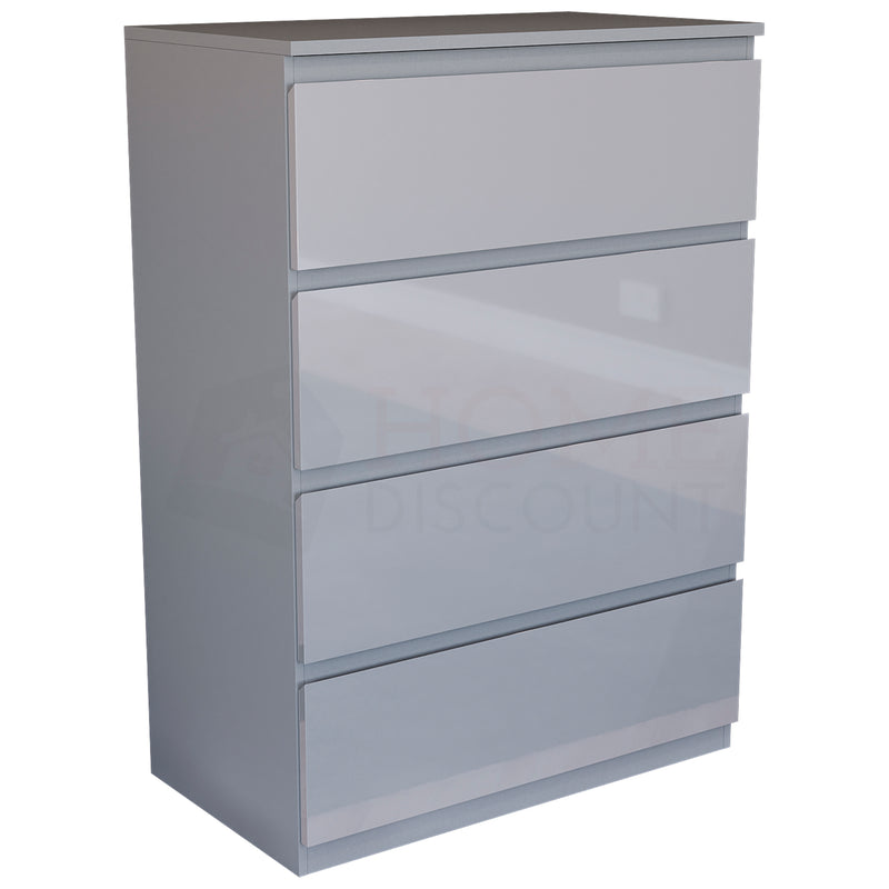 Glinton 4-Drawer Chest - Grey (FSC 100%)