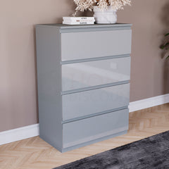 Glinton 4-Drawer Chest - Grey (FSC 100%)