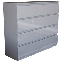 Glinton 8-Drawer Chest - Grey (FSC 100%)