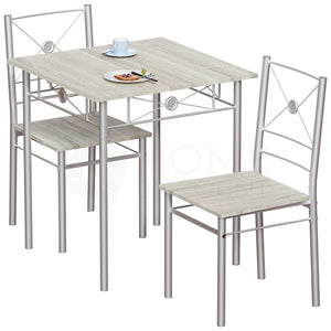 Roslyn 2-Seater Dining Set - Oak