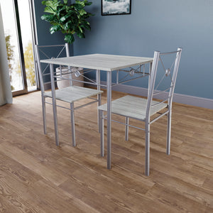 Roslyn 2-Seater Dining Set - Oak