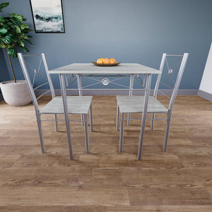 Roslyn 2-Seater Dining Set - Oak