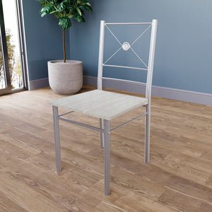 Roslyn 4-Seater Dining Set - Oak