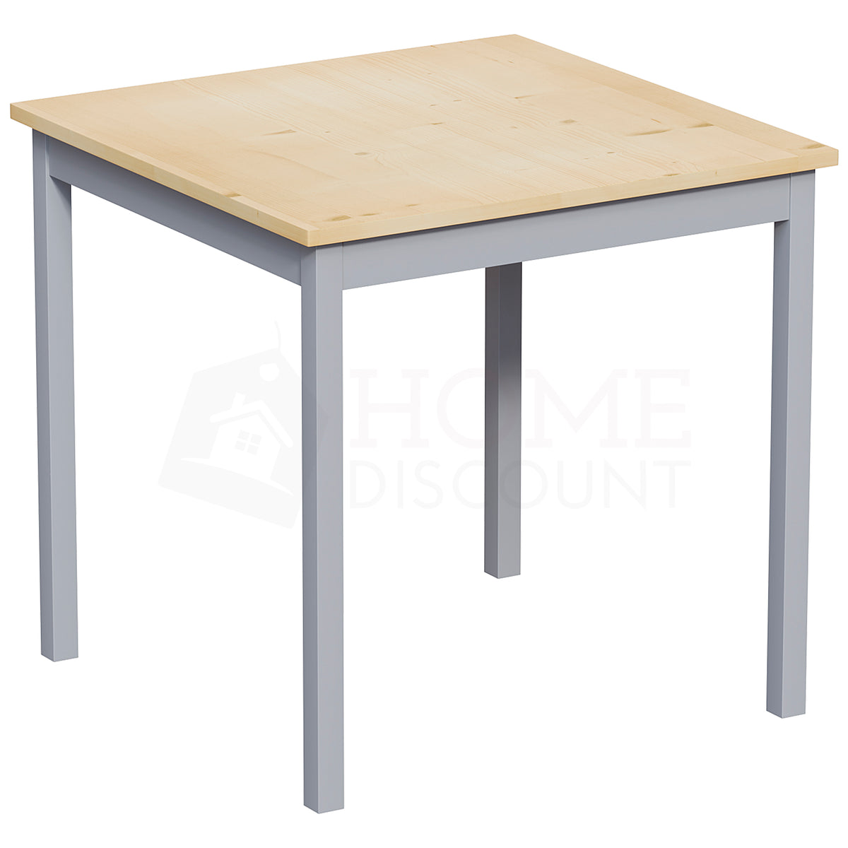 Yorkshire 2-Seater Dining Set - Grey & Pine