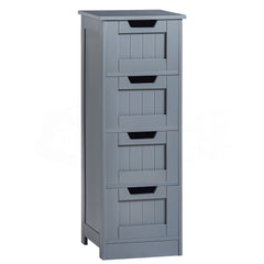 Priano 4 Drawer Freestanding Unit, Grey