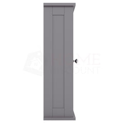 Priano 1-Door Mirrored Wall Cabinet - Grey