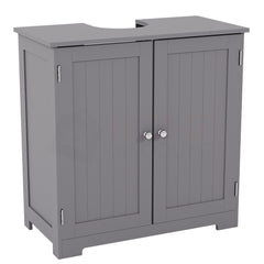 Priano 2 Door Under Sink Cabinet, Grey