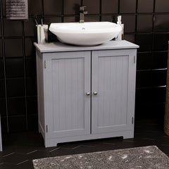 Priano 2-Door Under Sink Cabinet - Grey