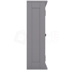 Priano 2 Door Wall Cabinet, Grey