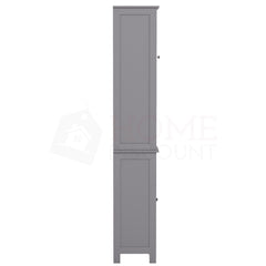 Priano 2-Door Tall Cabinet - Grey