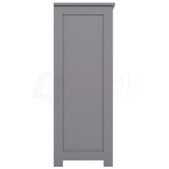 Priano 4-Drawer 1-Door Freestanding Unit - Grey