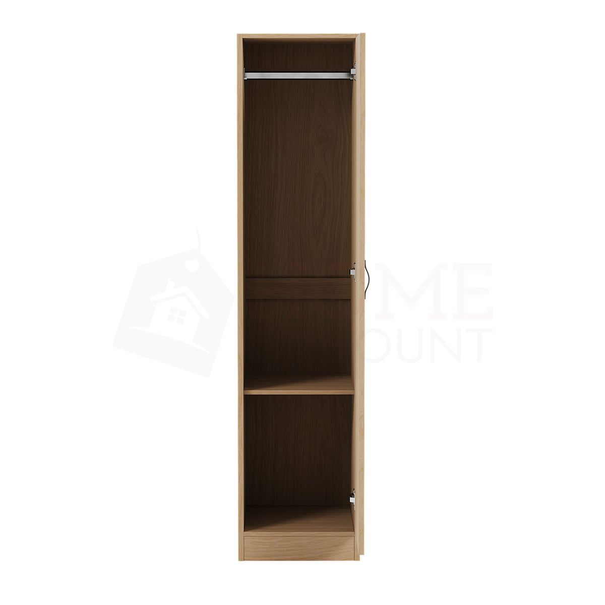 Riano 1 Door Wardrobe, Pine