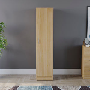 Riano 1 Door Wardrobe, Pine