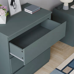 Denver 3 Drawer Chest, Jasper Green