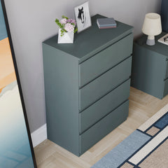 Denver 4 Drawer Chest, Jasper Green