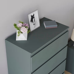 Denver 5 Drawer Chest, Jasper Green