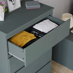 Denver 5 Drawer Chest, Jasper Green