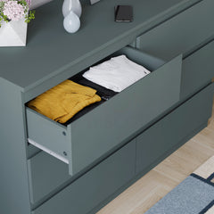 Denver 6 Drawer Chest, Jasper Green