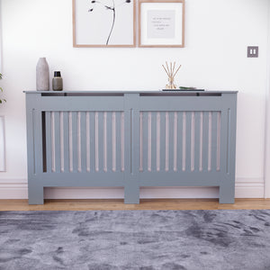 Chelsea Radiator Cover, Dark Grey, Large