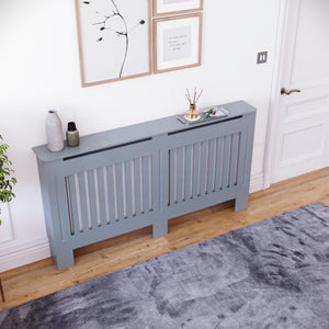 Chelsea Radiator Cover, Dark Grey, Large