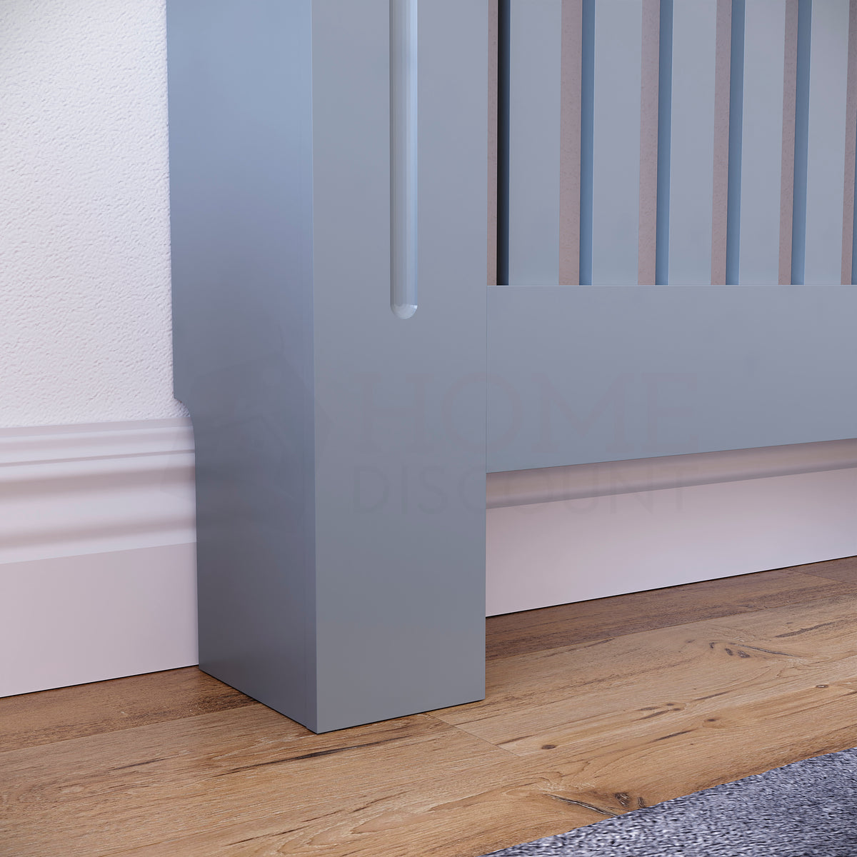 Chelsea Radiator Cover, Dark Grey, Large