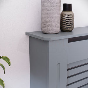 Milton Radiator Cover Dark Grey, Small