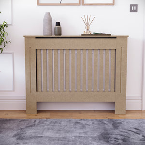 Chelsea Radiator Cover, Unfinished, Medium