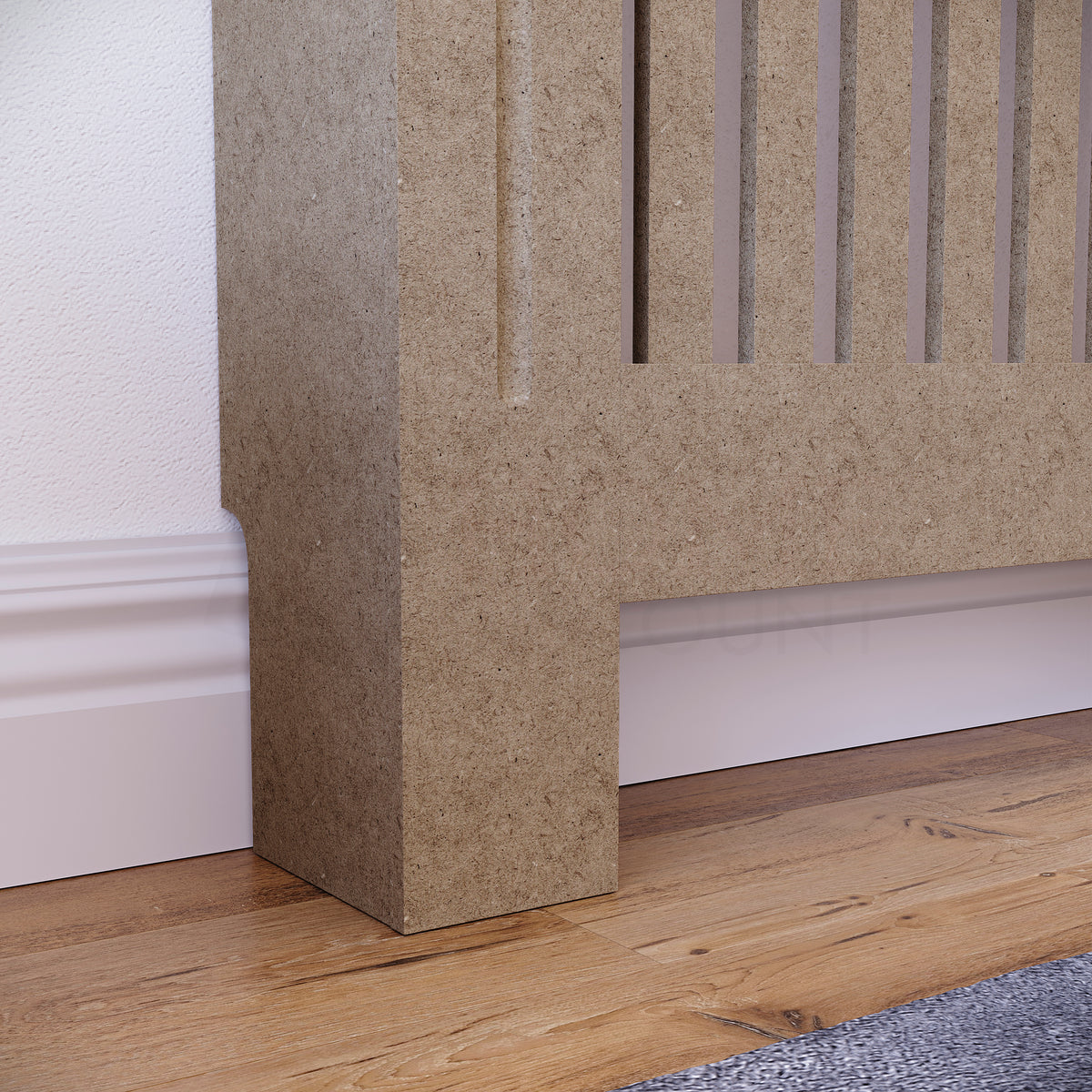 Chelsea Radiator Cover, Unfinished, Large